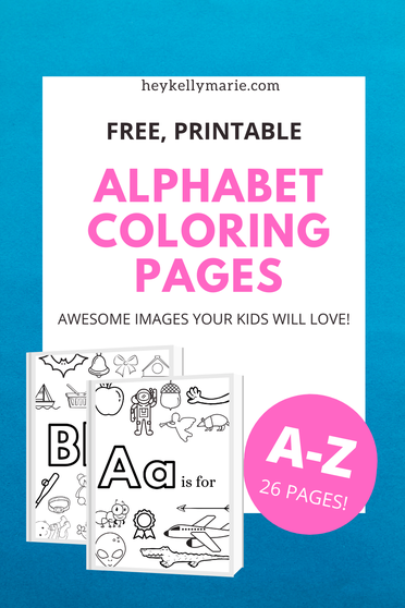 alphabet coloring pages 26 free printable pages