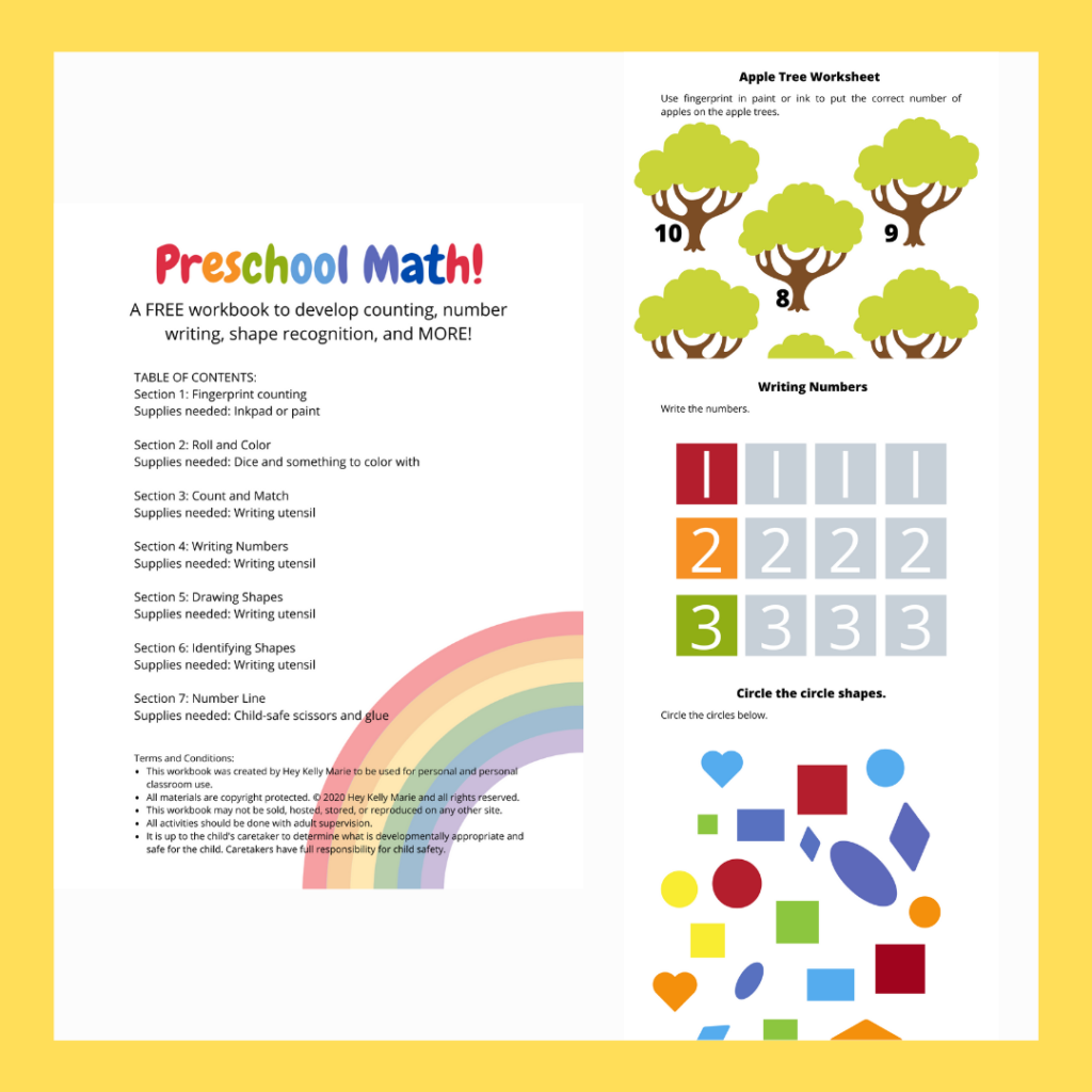 Preschool math workbook image, an additional resource for kids.