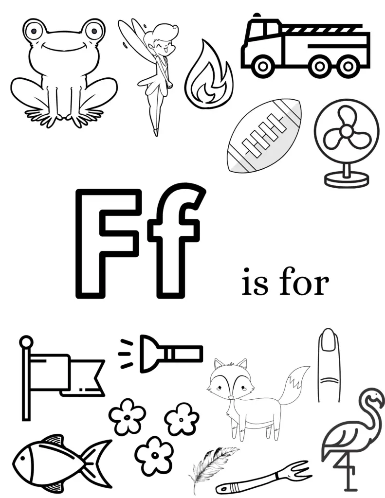 Show and Tell Ideas that Start with F