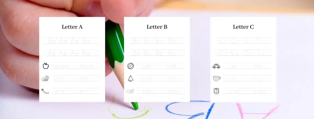 file preview of alphabet A-Z tracing pages