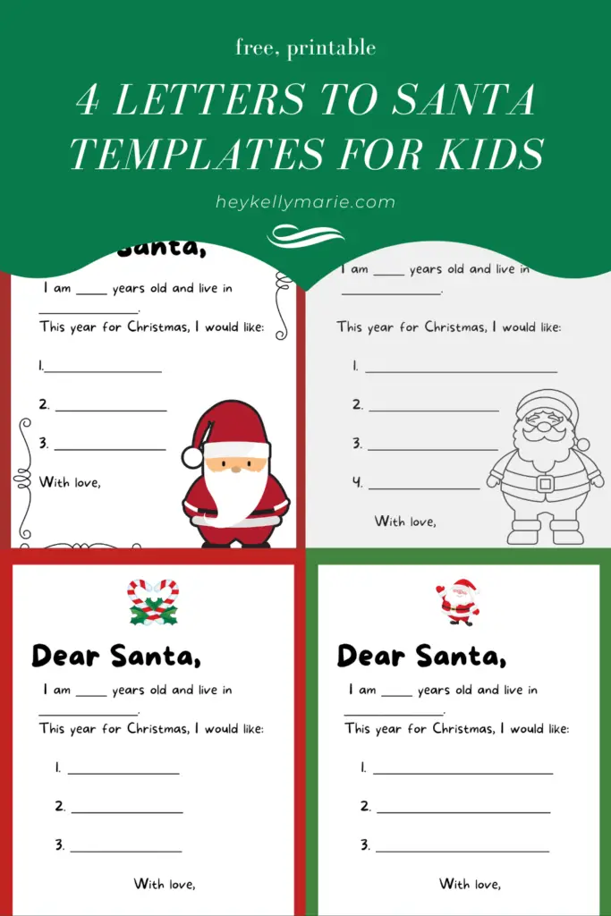 Printable Letter Explaining Santa