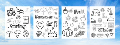 free coloring pages seasons