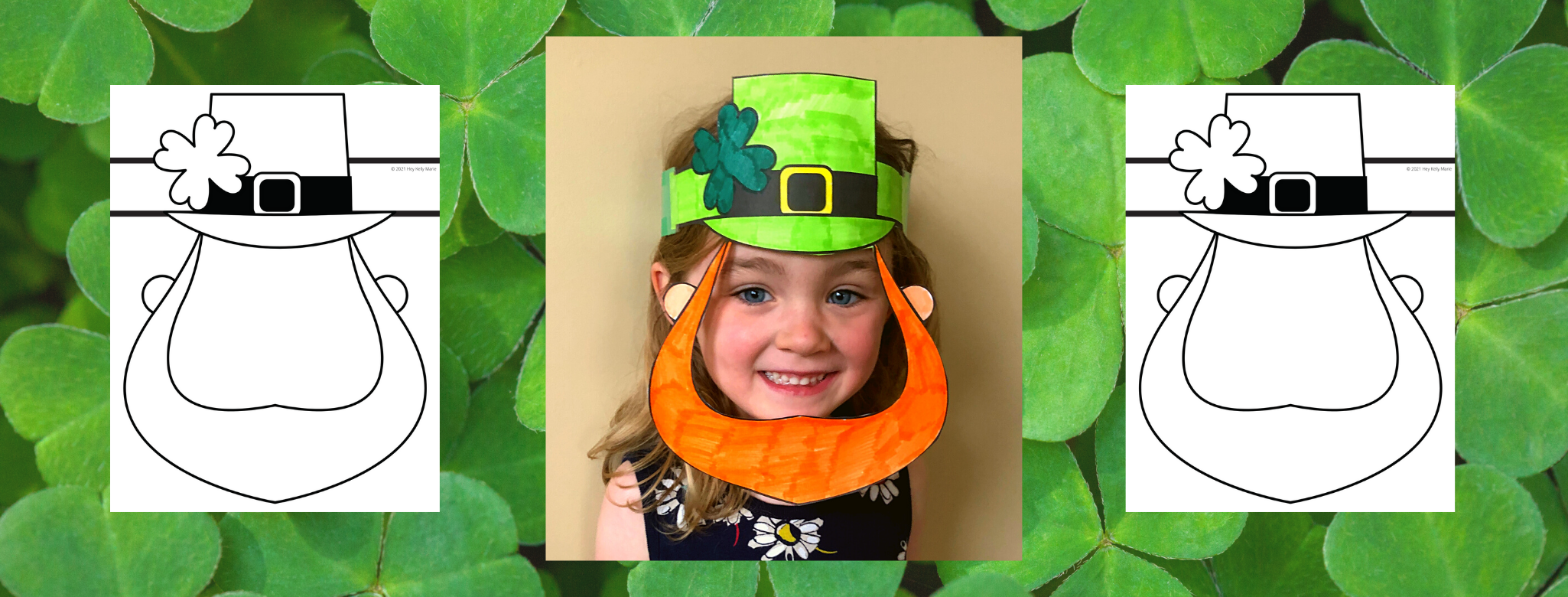 Make Your Own Leprechaun Mask St. Patrick's Day Craft  